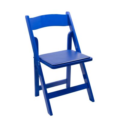 Image of Crayon Blue Folding Chair